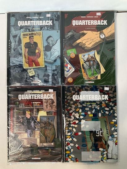 QUARTERBACK, Éditions Delcourt, 4bd.
Du T1...