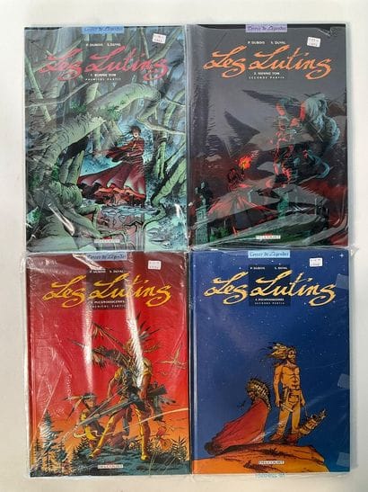 LES LUTINS, Éditions Delcourt, 4bd.
Du T1...