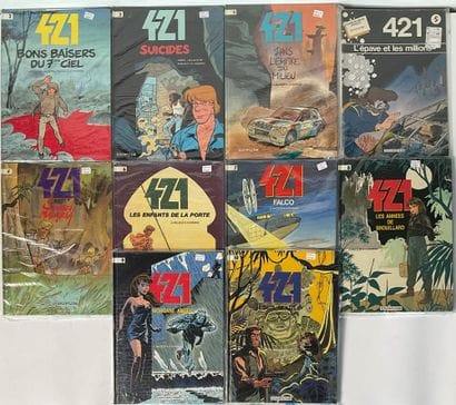 421, éditions Dupuis, 10 bd dont une souple.
Du...