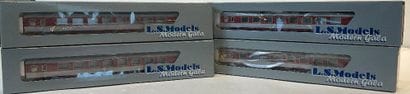 Lot de 10 wagons de marques: MICHELINES ET...