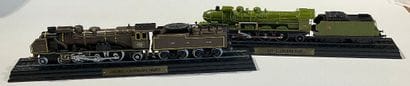Lot de locomotives, une locomotive protégée...