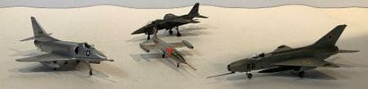 Lot d’avions de collection contenant une...