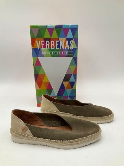 VERBENAS, modèle Noélia kaki, taille 37.
État...