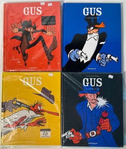 GUS, éditions Dargaud, 4 bd.
T1 à 4.
T1:...