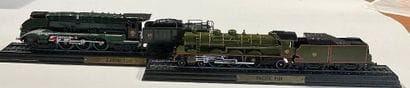 Lot de locomotives, une locomotive protégée...