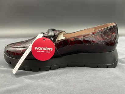 WONDERS, Size 41, Barbun model, dark red...