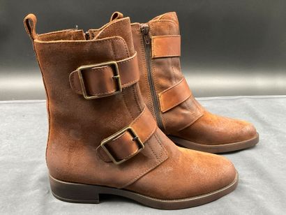 EMANUELE CASTRO, Size 36, Style 2113, brown...