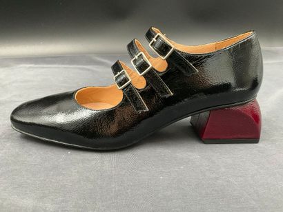 DANSI, heeled baby shoes, size 35, black...