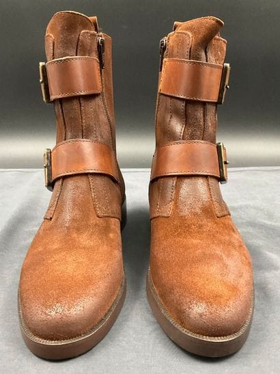 EMANUELE CASTRO, Size 36, Style 2113, brown...