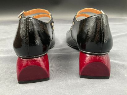 DANSI, heeled baby shoes, size 35, black...