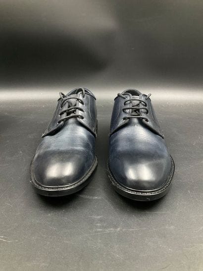 BASE LONDON, Keaton, leather, size 40, navy...