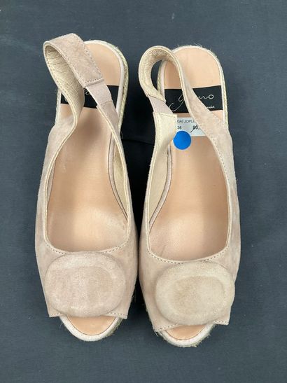 GAIMO, JOPLIN 3 model, size 36, pair of sandals,...