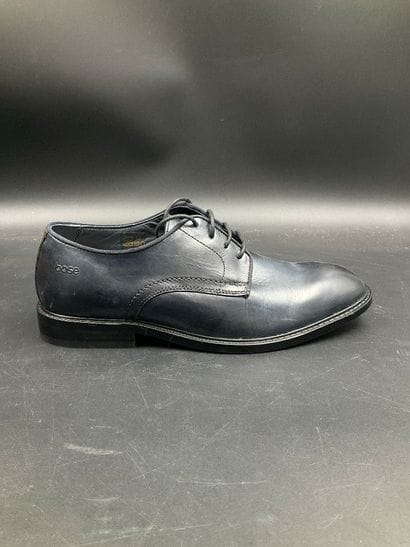 BASE LONDON, Keaton, leather, size 40, navy...