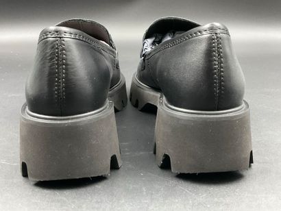 ARA, OXFORD-style loafers, size 38, black...