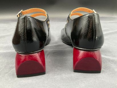 DANSI, heeled baby shoes, size 40, black...
