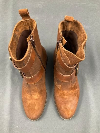 EMANUELE CASTRO, Size 36, Style 2113, brown...