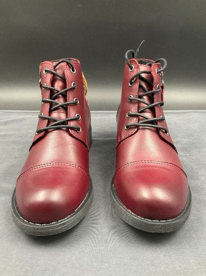 GOODSTEP, size 35, Velvet style, burgundy...