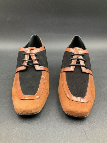 DANSI, leather, size 40, black/brown.
Like-new...