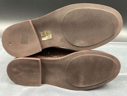 INUOVO, size 37, brown leather ankle boots,...