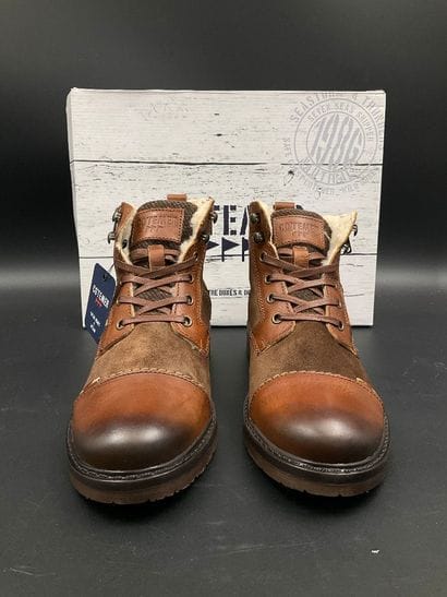 COTEMER, Utawa, leather and fabric, size...