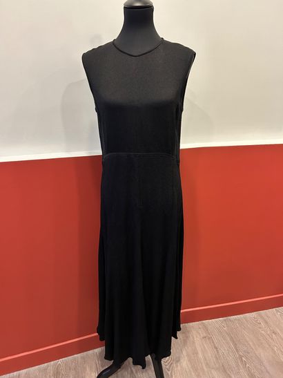 ISABEL MARANT 
Black viscose and silk dress,...