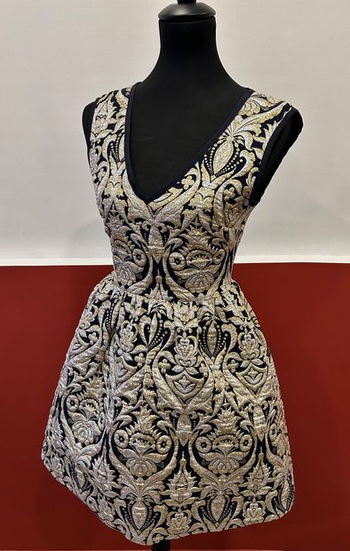 MANOUSH
Dress embroidered with silver and...