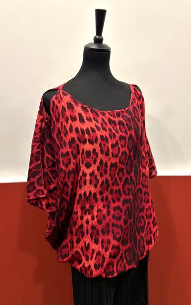 ROBERTO CAVALLI Beachwear 
Red and black...