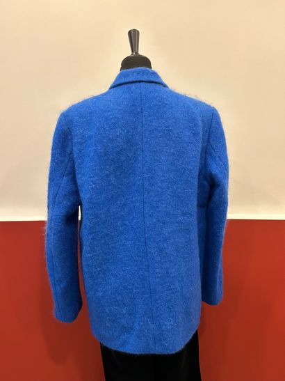 ISABEL MARANT 
Royal blue wool blazer jacket...