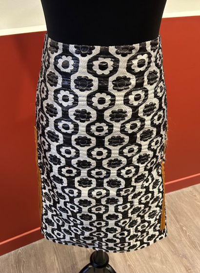 MARNI 
Jupe taille haute en polyester et...