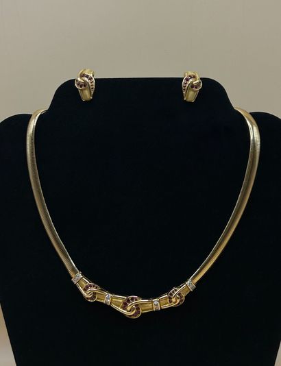 MAUBOUSSIN PARIS

Demi parure en or jaune...