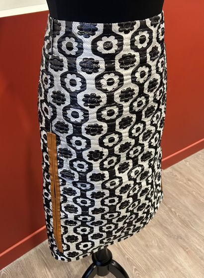 MARNI 
Jupe taille haute en polyester et...