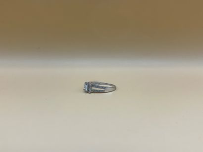 MAUBOUSSIN 
Bague Solitaire 