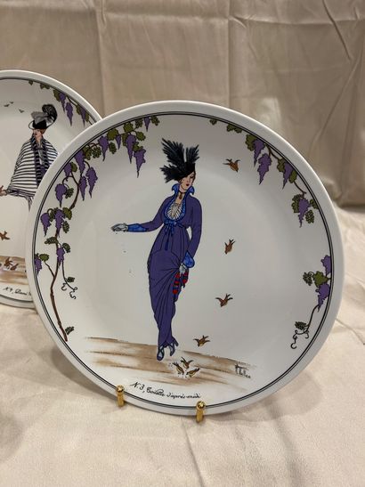 VILLEROY & BOCH 
Six plates in vitro-porcelain,...