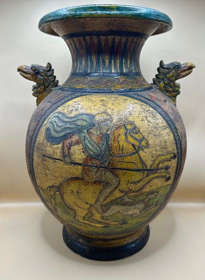 MONTOPOLI ARNO ITALIA manufacture 
Polychrome...