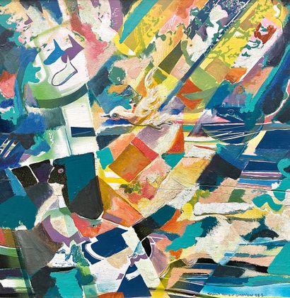 Franck BENOIST-GIRONIERE (b. 1945) 
The Birds,...