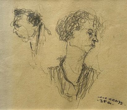 Jean-François GUZRANYI (1956-2016) 
Study...