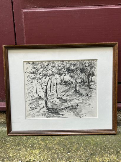 David GIRIN (1848-1917), attributed to 
Forest...