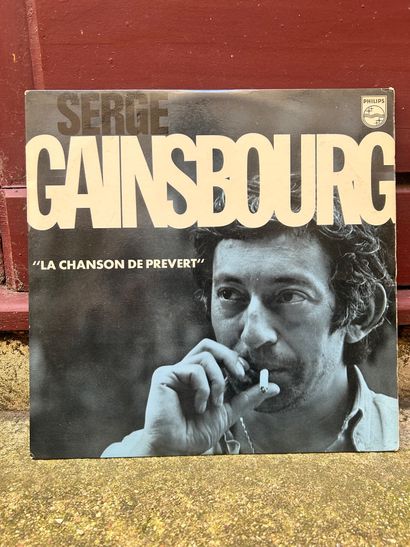 SERGE GAINSBOURG, lot including: 
 - 33 T...