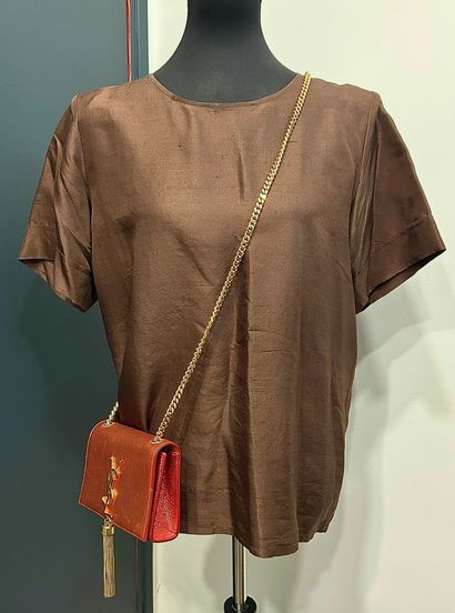 YVES SAINT LAURENT 
Short-sleeved overzize...