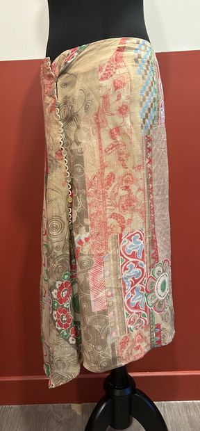 KENZO Jungle
100% silk skirt with floral...