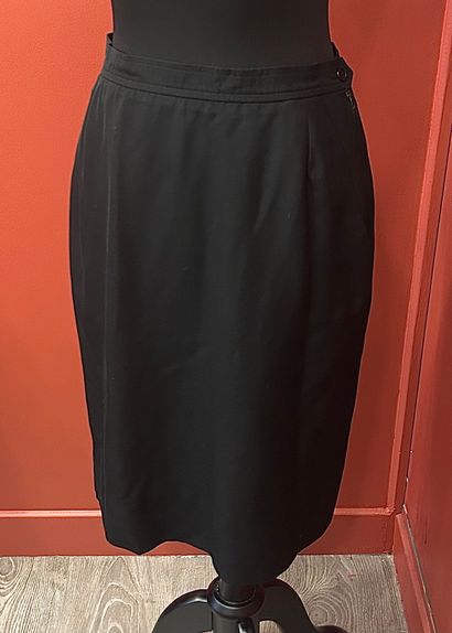 YVES SAINT LAURENT RIVE GAUCHE 
Black fabric...