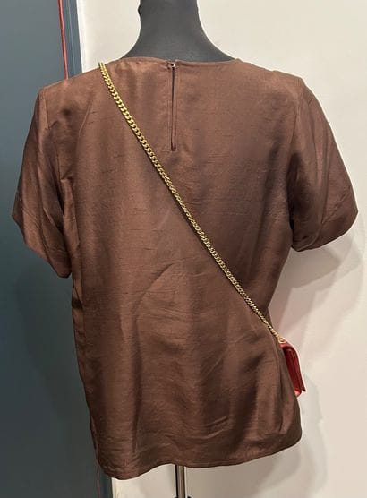 YVES SAINT LAURENT 
Short-sleeved overzize...