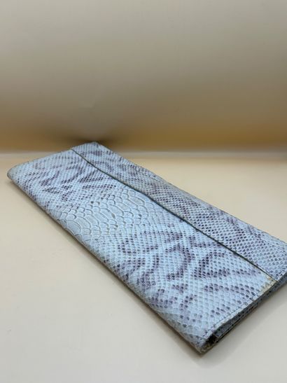 MIKA SAROLEA
Circa 2000
Cream python clutch...