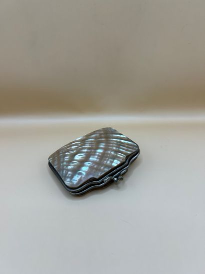 Delightful mother-of-pearl and silver-plated...