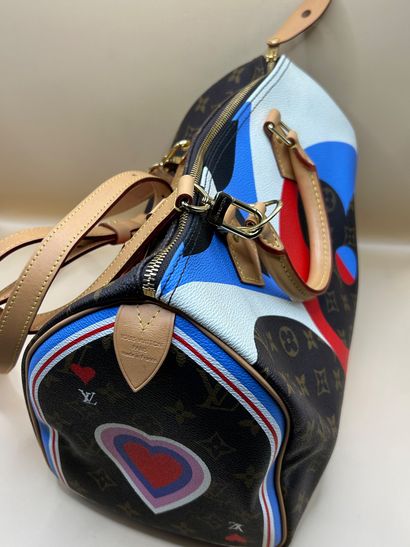 LOUIS VUITTON 
Speedy Game On, 2020 
En toile...