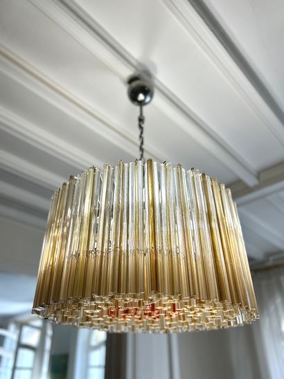 MURANO VENINI
Exceptionnel lustre en cristal...