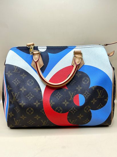 LOUIS VUITTON 
Speedy Game On, 2020 
En toile...