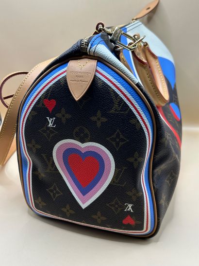 LOUIS VUITTON 
Speedy Game On, 2020 
En toile...