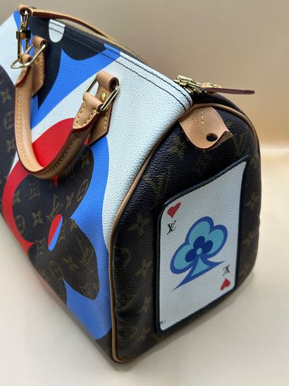 LOUIS VUITTON 
Speedy Game On, 2020 
En toile...