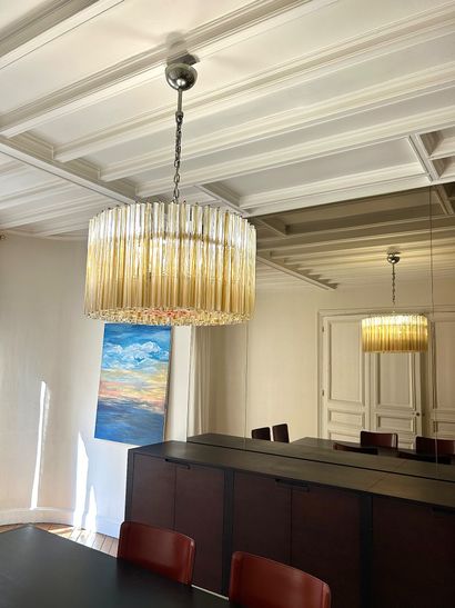 MURANO VENINI
Exceptionnel lustre en cristal...